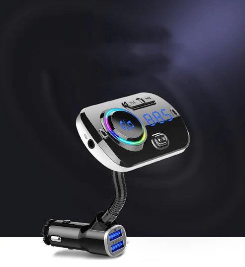Car Mp3 Bluetooth Player Bc49Aq Bluetooth 5.0 Lossless Music Atmosphere Light Car Bluetooth Mp3 bayaramart.shop