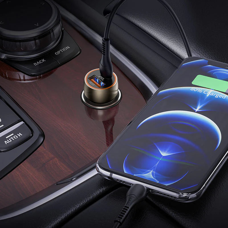 Hoco - Blue Whale Car Charger (Z46A) bayaramart.shop