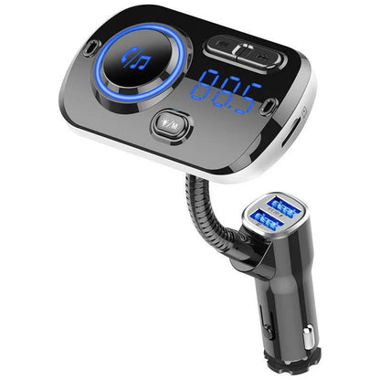 Car Mp3 Bluetooth Player Bc49Aq Bluetooth 5.0 Lossless Music Atmosphere Light Car Bluetooth Mp3 bayaramart.shop
