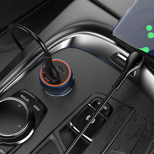 Hoco - Blue Whale Car Charger (Z46A) bayaramart.shop