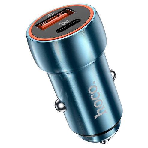 Hoco - Blue Whale Car Charger (Z46A) bayaramart.shop